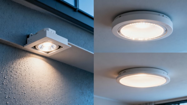Light Fixtures Recessed or Surface Mount Which Fits Better