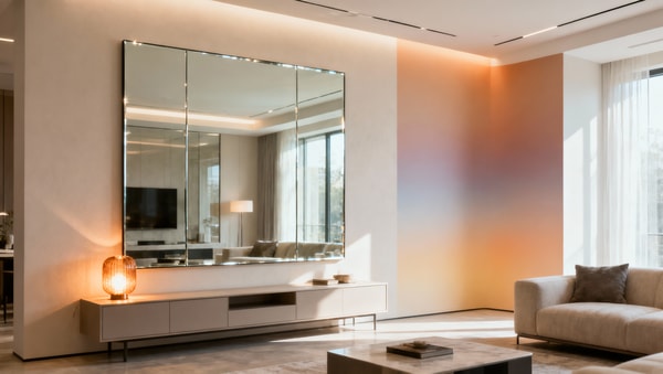 Best Size Tips for Large Wall Mirrors in Living Rooms