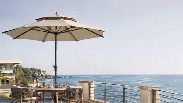 Wind Resistant Patio Umbrellas That Hold Up in Coastal Weather