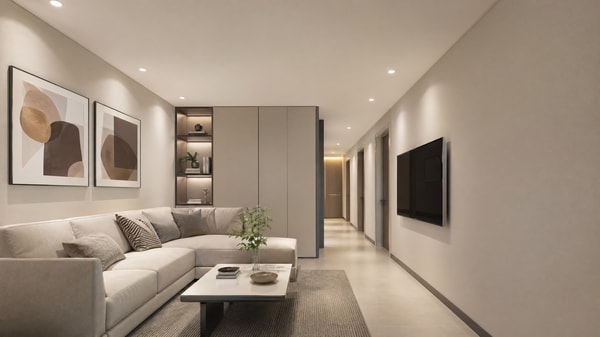 Are recessed light fixtures worth it in low-ceiling rooms?