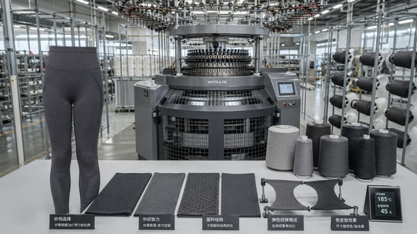 Seamless Leggings Manufacturing: Key Process Points That Affect Fit and Stretch
