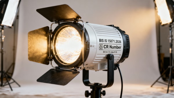 India BIS Enforces IS 15871:2026 for LED Photography Lights