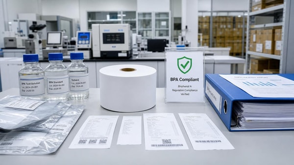 Thermal Paper Receipts: BPA Rules and Compliance Questions in 2026