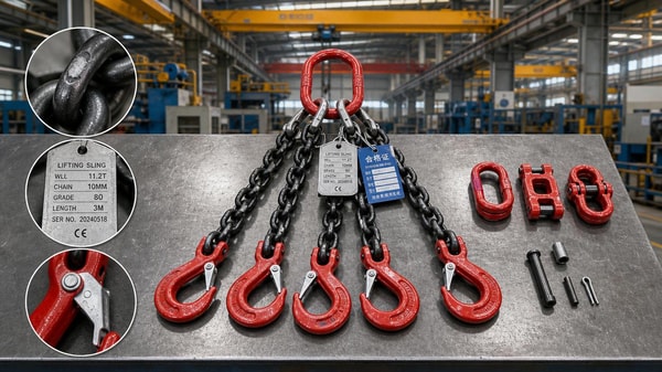 Lifting Chain Slings: Inspection Points You Should Never Skip