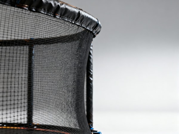 Trampoline park netting that looks premium—until the third season