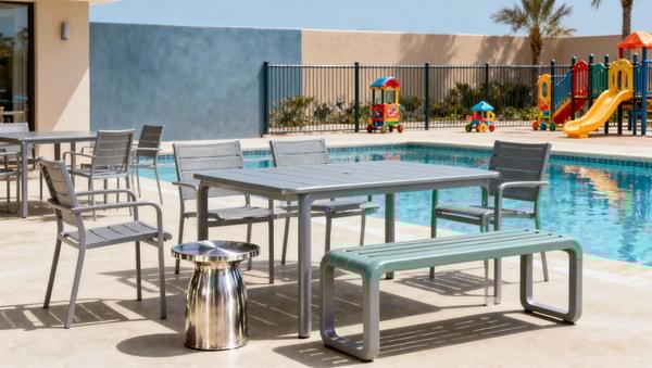 Commercial Furniture Materials That Hold Up Better Outdoors