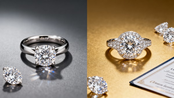 Custom Jewelry with Diamonds: Lab or Natural?