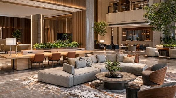 Hotel lobby furniture trends shifting guest first impressions