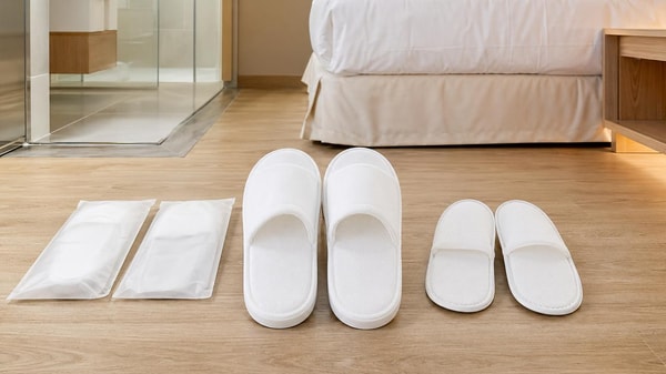 Hotel Slippers in Bulk: Cheap Pairs Can Hurt Guest Perception