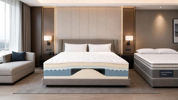 Memory foam hotel mattresses: when soft comfort leads to faster sagging