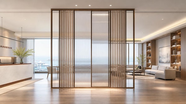 Decorative room dividers that improve layout without blocking light