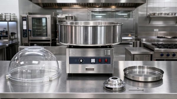 Cotton candy machines wholesale: small details that affect cleaning time
