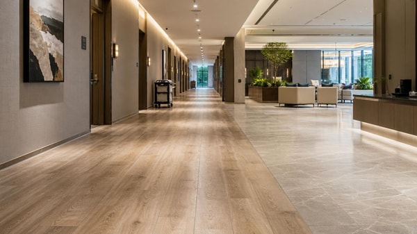 Luxury Vinyl Tile Commercial Flooring in High-Traffic Areas
