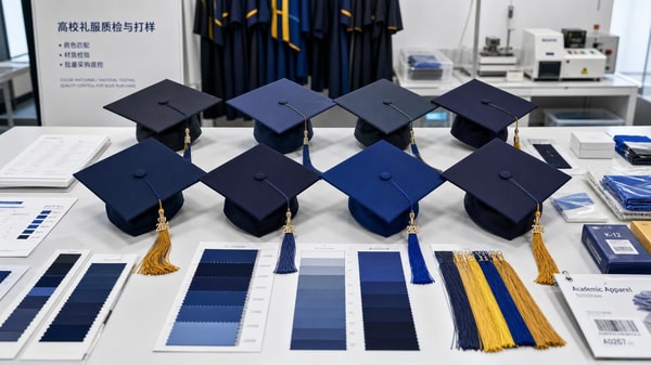 Graduation caps and tassels: matching colors is harder than it looks