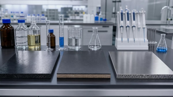 Chemical resistant lab tops: which materials hold up best