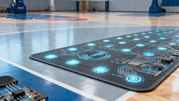 HuaiBA Youth Basketball Arena Adopts Domestic Smart Floor System