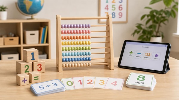 Abacus learning toys still matter when math goes digital