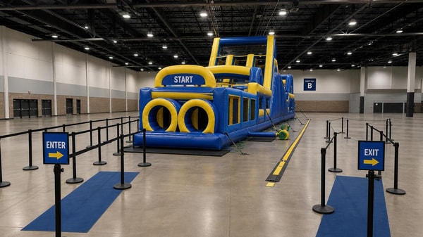 Inflatable Obstacle Courses: Setup Mistakes That Hurt Event Flow