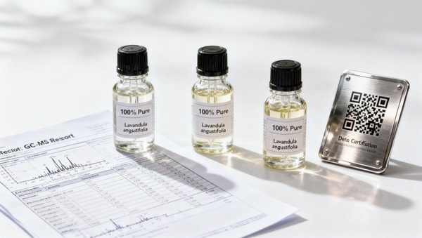 Aromatherapy oils labeled '100% pure'—how often is that verified?
