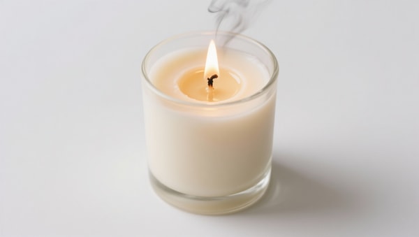 Scented candles with cotton wicks—why some still produce soot despite the label