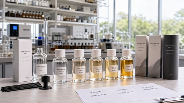 Why some reed diffuser refill formulas fade faster than others