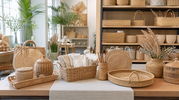 Woven handicrafts that sell well online without high return rates