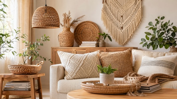 Weaving art is moving into everyday decor, not just gallery walls