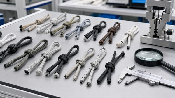 Handmade knotting flaws that affect durability over time
