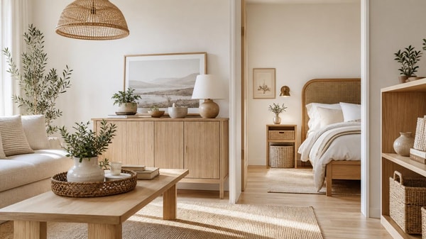Nordic woven decor ideas that do not make small rooms feel busy