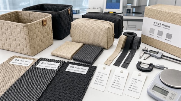 Woven craft techniques that change product strength and finish