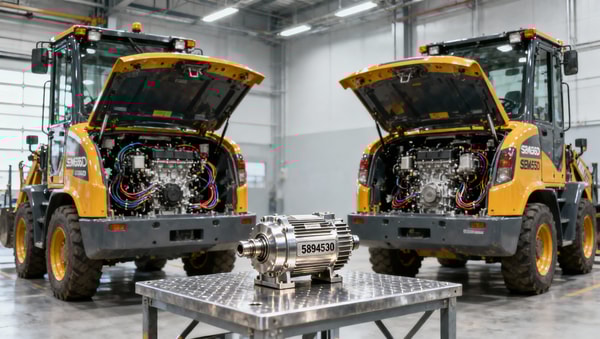 Is the 5894530 starter compatible across SEM636D and SEM655D models? Real-world fitment notes