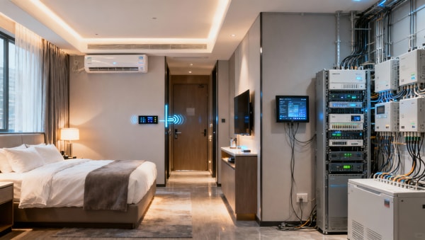 What should a smart hotel system integrate first?