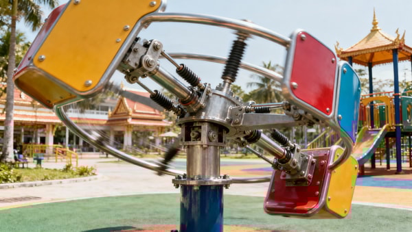 TISI Updates Playground Safety Standard: 100,000-Cycle Fatigue Test for Kinetic Equipment