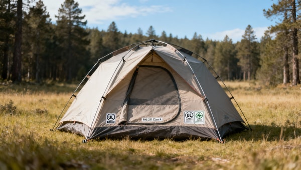 ASTM F3509-26 Enacted: Glamping Tents Require UL 2111 + PAS 2050