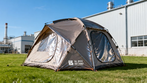 ASTM F3509-26 Enforced: Glamping Tents Require UL 2111 + Carbon Footprint Verification for US Market