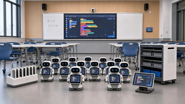 Educational robots in real classrooms: engagement gains vs setup burden