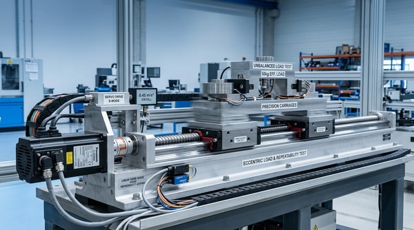 Linear guide load rating benchmarks for real duty cycles