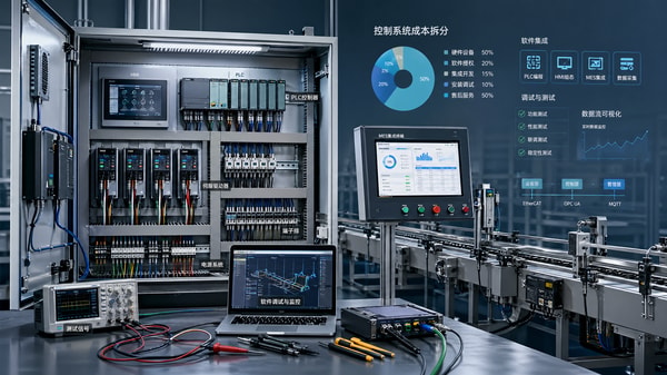 What should be included in a fair control systems cost breakdown?