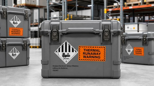IATA Updates Lithium Battery Packaging Rules for Avionics Sensors
