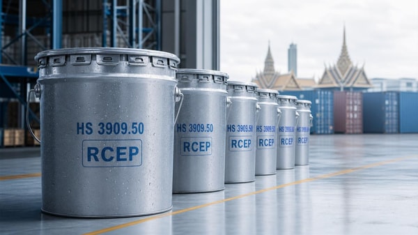 RCEP Round 3 Origin Rules Take Effect: Waterproof Resin Tariffs Cut 2.5% for ASEAN