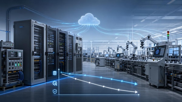 SaaS vs on-premise manufacturing: which costs more over time