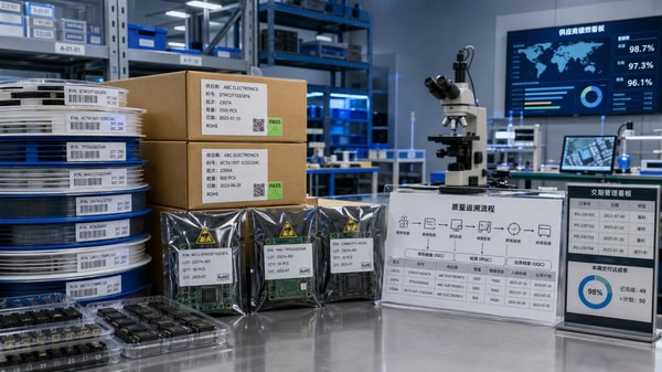 Electronic components sourcing guide for quality and lead time