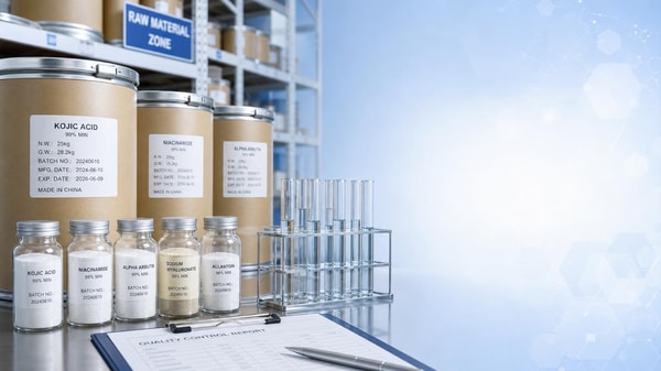 Cosmetic Raw Materials Bulk: How to Verify Supplier Consistency Before Larger Orders