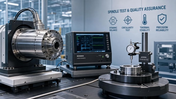 Machine tool spindle factory checks that reduce downtime later