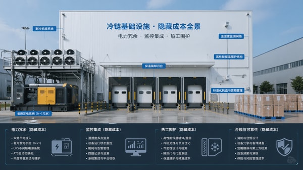 Cold-chain infrastructure costs that rarely appear in early budgets