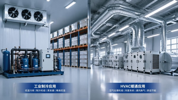 When to Use Industrial Refrigeration vs HVAC