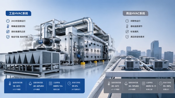 Industrial HVAC vs Commercial HVAC: Key Differences