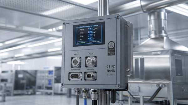 UL 867E:2026 Update Requires EMC + Cybersecurity Certification for IIoT Air Monitors