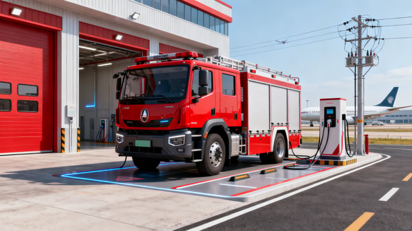 When Are Electric Fire Trucks Worth the Cost