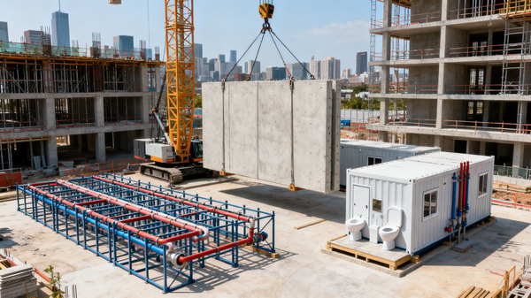 Which prefabricated construction techniques save the most labor?